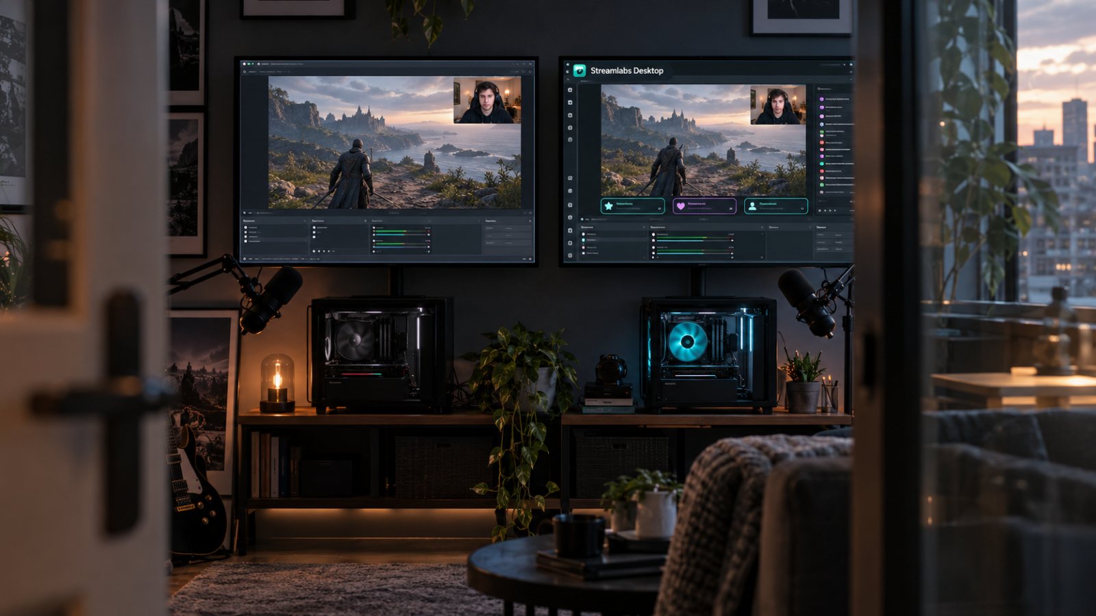 OBS ali Streamlabs: lažja nastavitev lahko porabi do 28 % več procesorja