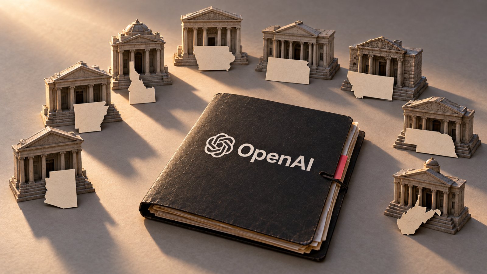 Oito estados processam a OpenAI — as acusações miram segurança e publicidade