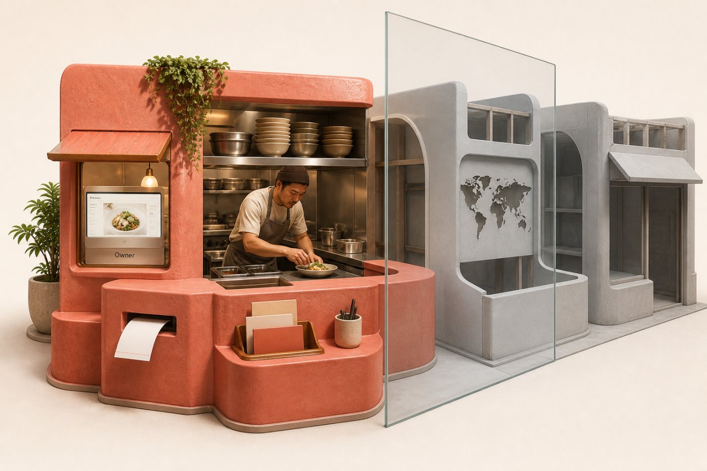 Les fonctions actives d’Owner dans un restaurant se distinguent de son expansion internationale encore projetée.