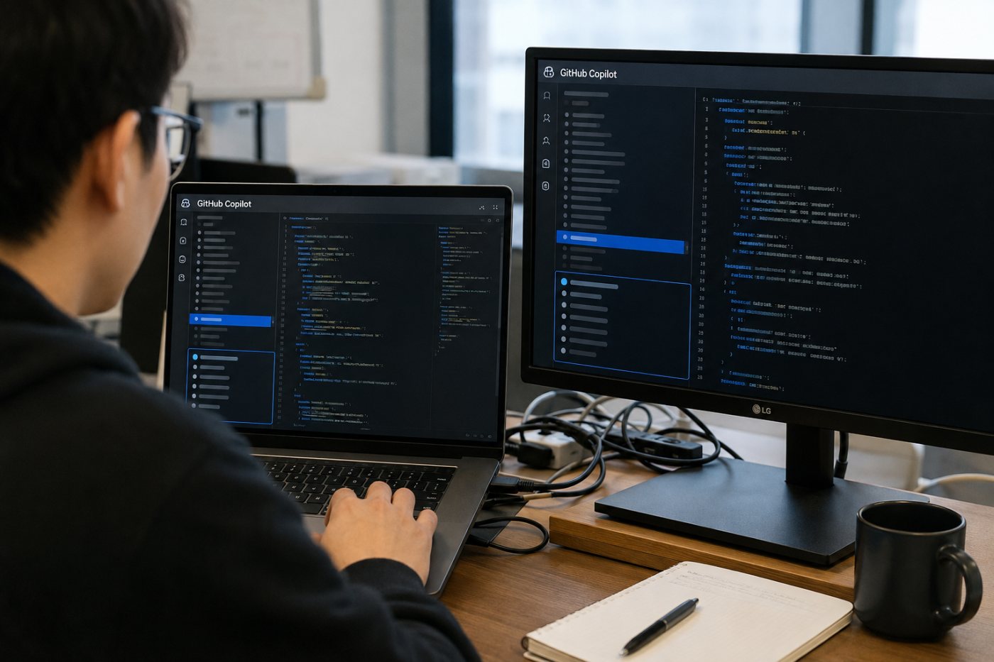 동일한 로컬 저장소에서 관리자 제외 파일을 문맥에서 빼고 허용 파일은 사용하는 GitHub Copilot app과 CLI