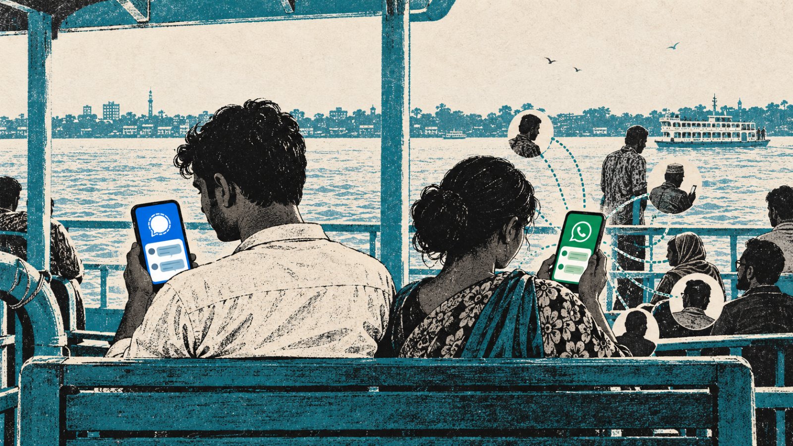 Signal না WhatsApp—বার্তা নয়, metadata-তেই গোপনীয়তার ফারাক
