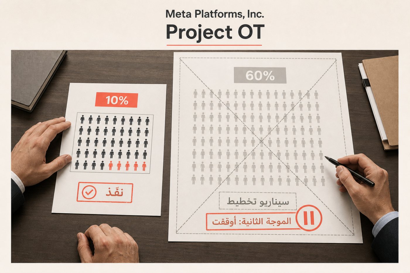 مراجعة Project OT تفصل خفض 10% المنفذ عن سيناريو تقليص بعض الفرق حتى 60%