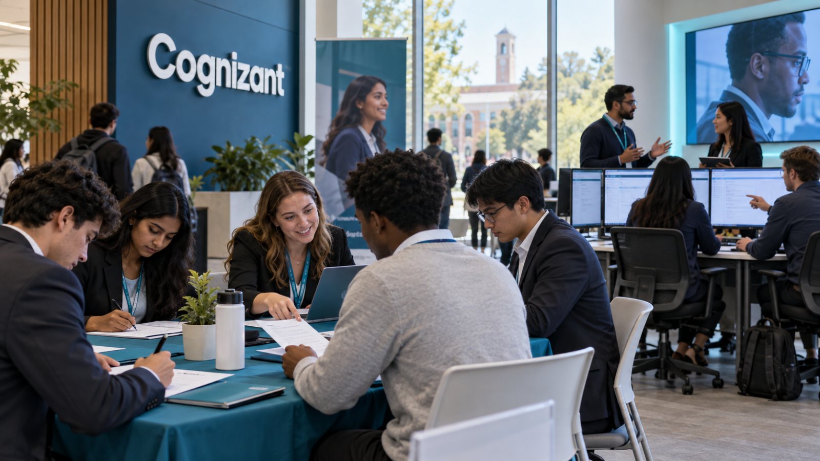 Cognizant نئے graduates بھرتی کرے گا، مگر AI roles کی منزل 15 ہزار ہے