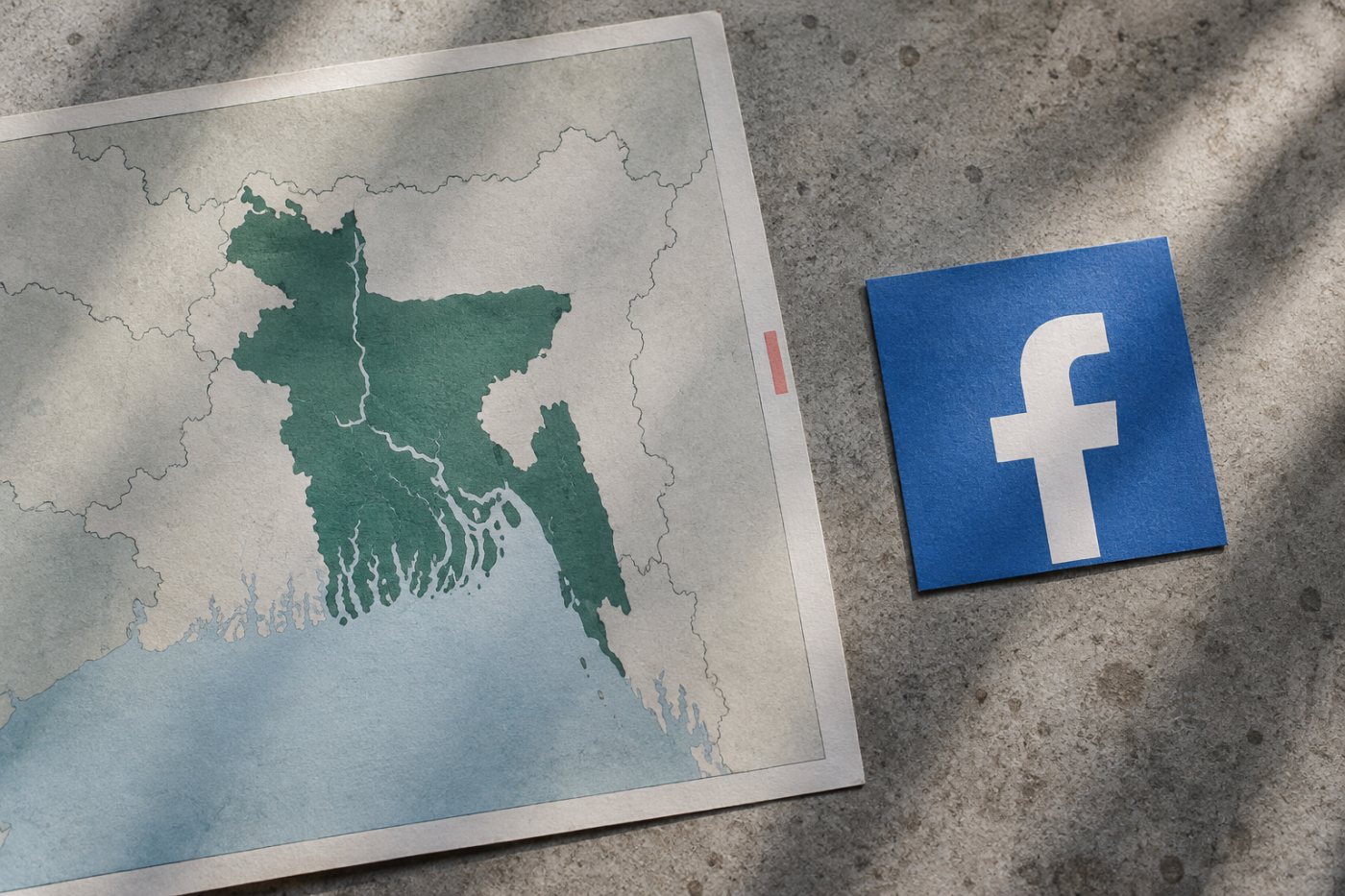 Meta Pay-এর প্রাপ্যতার তালিকায় বাংলাদেশের সঙ্গে Facebook-এর সম্পর্ক দেখানো হয়েছে; এটি ক্রিয়েটর কর্মসূচির আমন্ত্রণ বোঝায় না।