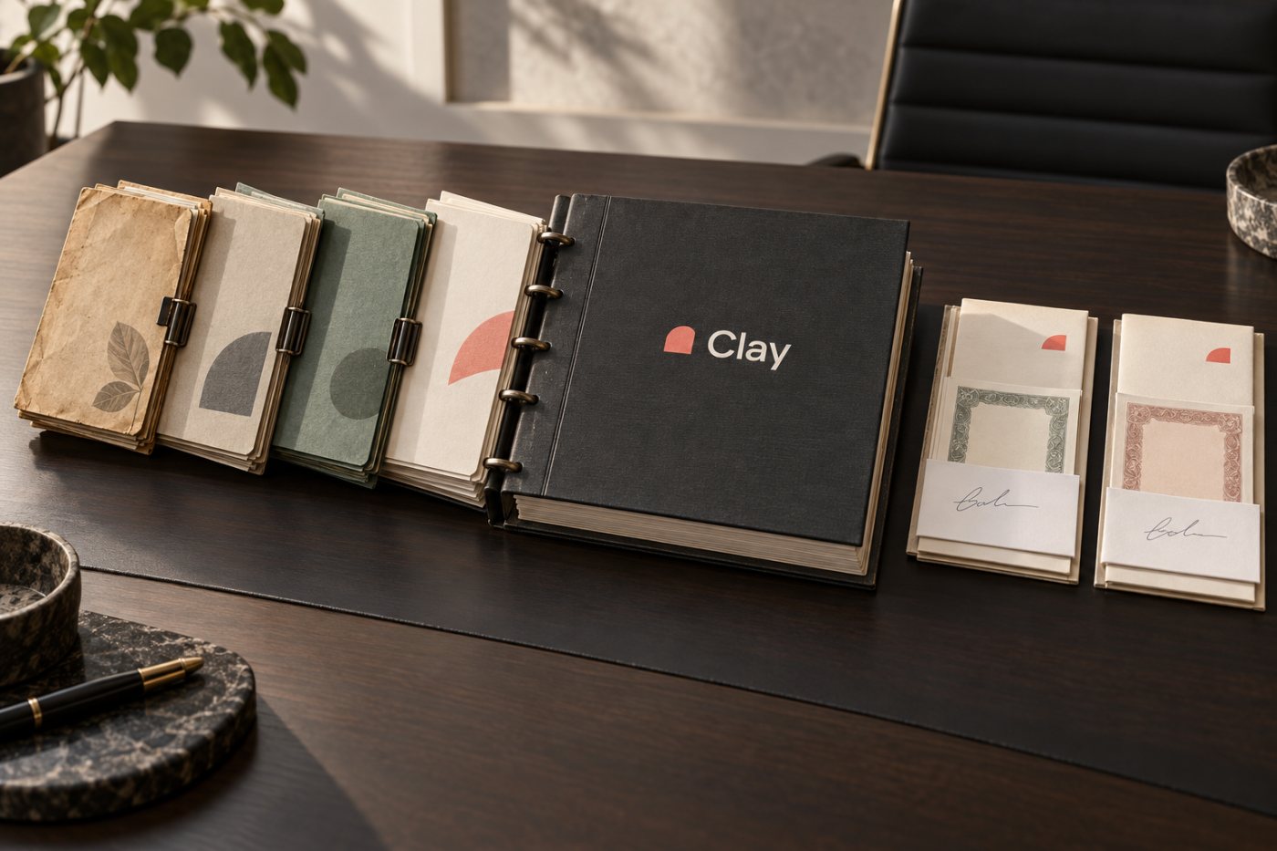 Clay’s primary funding rounds shown separately from its two employee tender offers.