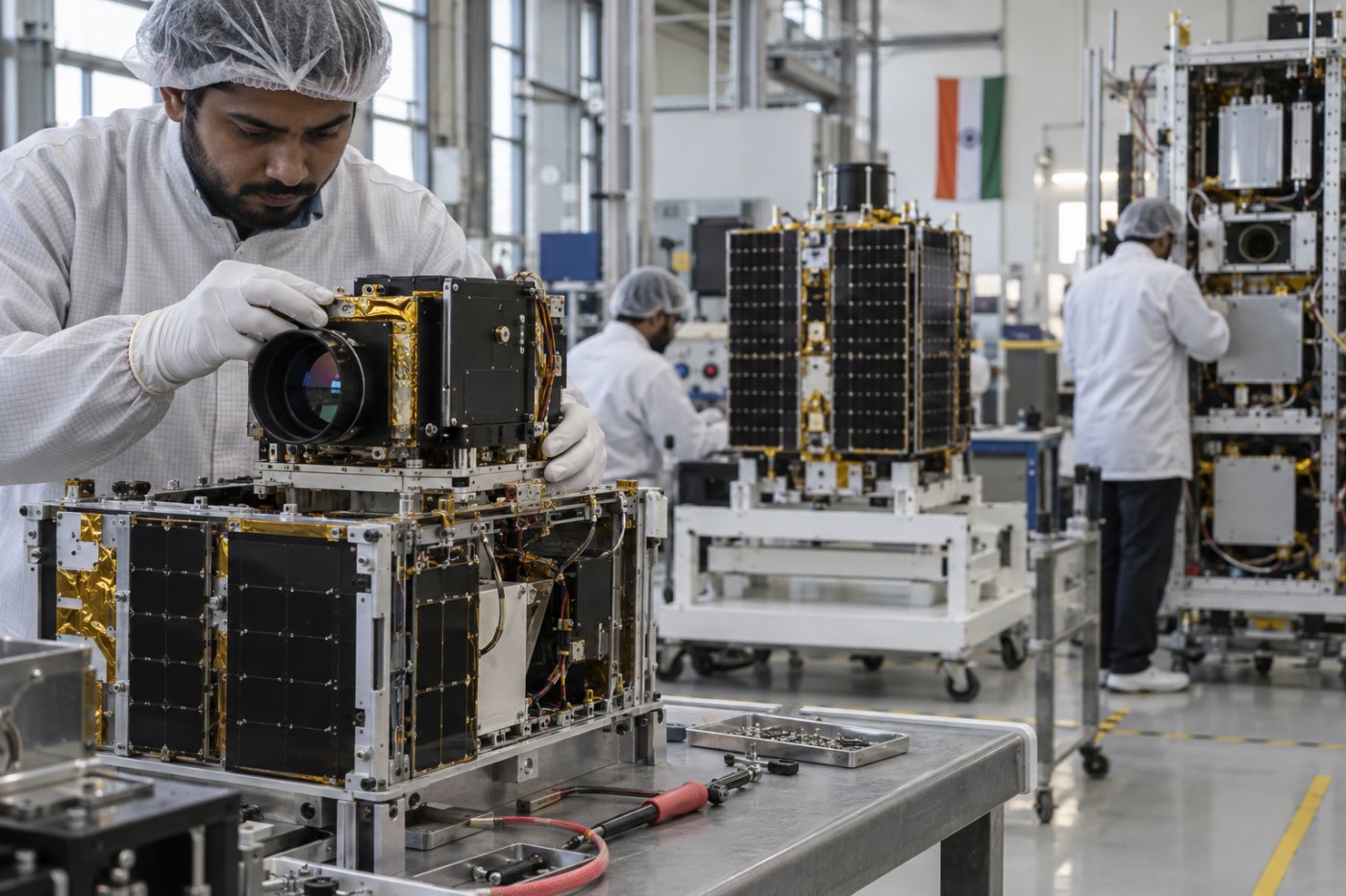 Produção espacial da Pixxel ampliada a partir dos Firefly enquanto a geração Honeybee segue em preparação.