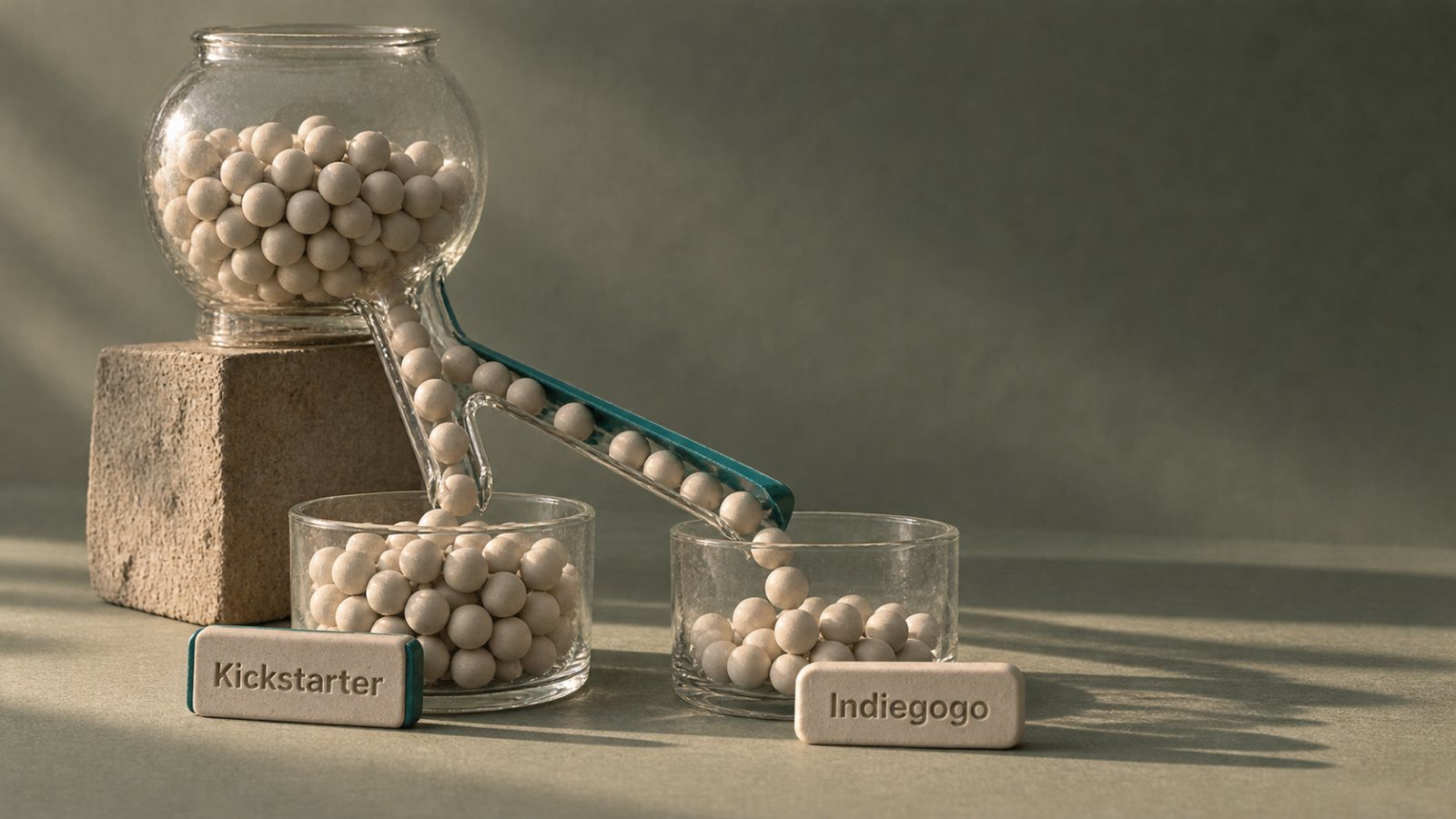 Kickstarter или Indiegogo: истите 5% не даваат иста конечна сметка