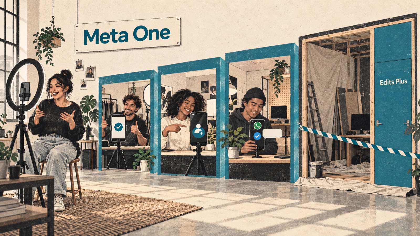 Meta One démarre à 16,99 € pour les créateurs, avec des fonctions variables