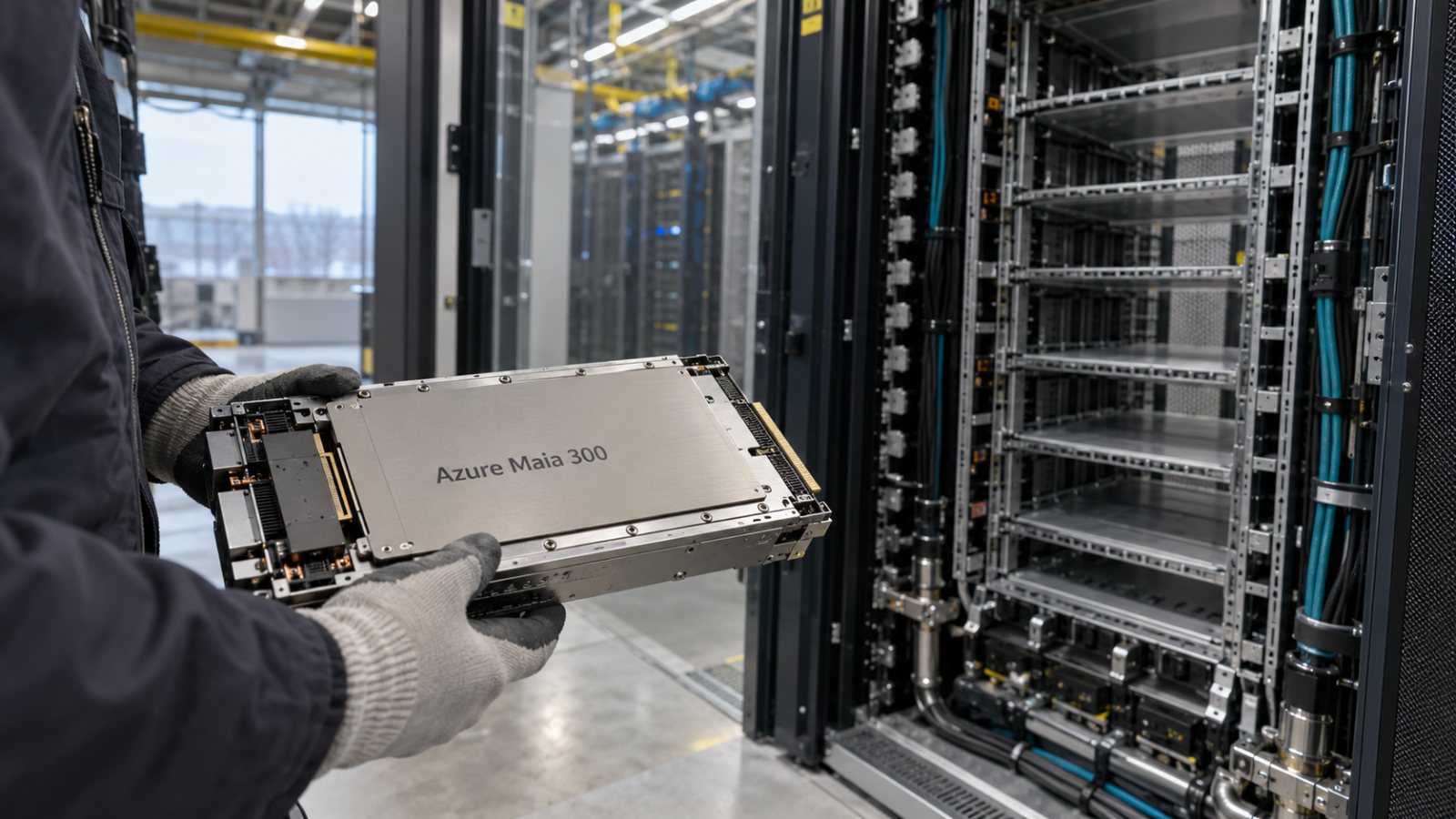 Maia 300 يعد بكفاءة أعلى 40%، لكن عملاء Azure لن يحصلوا عليه بعد