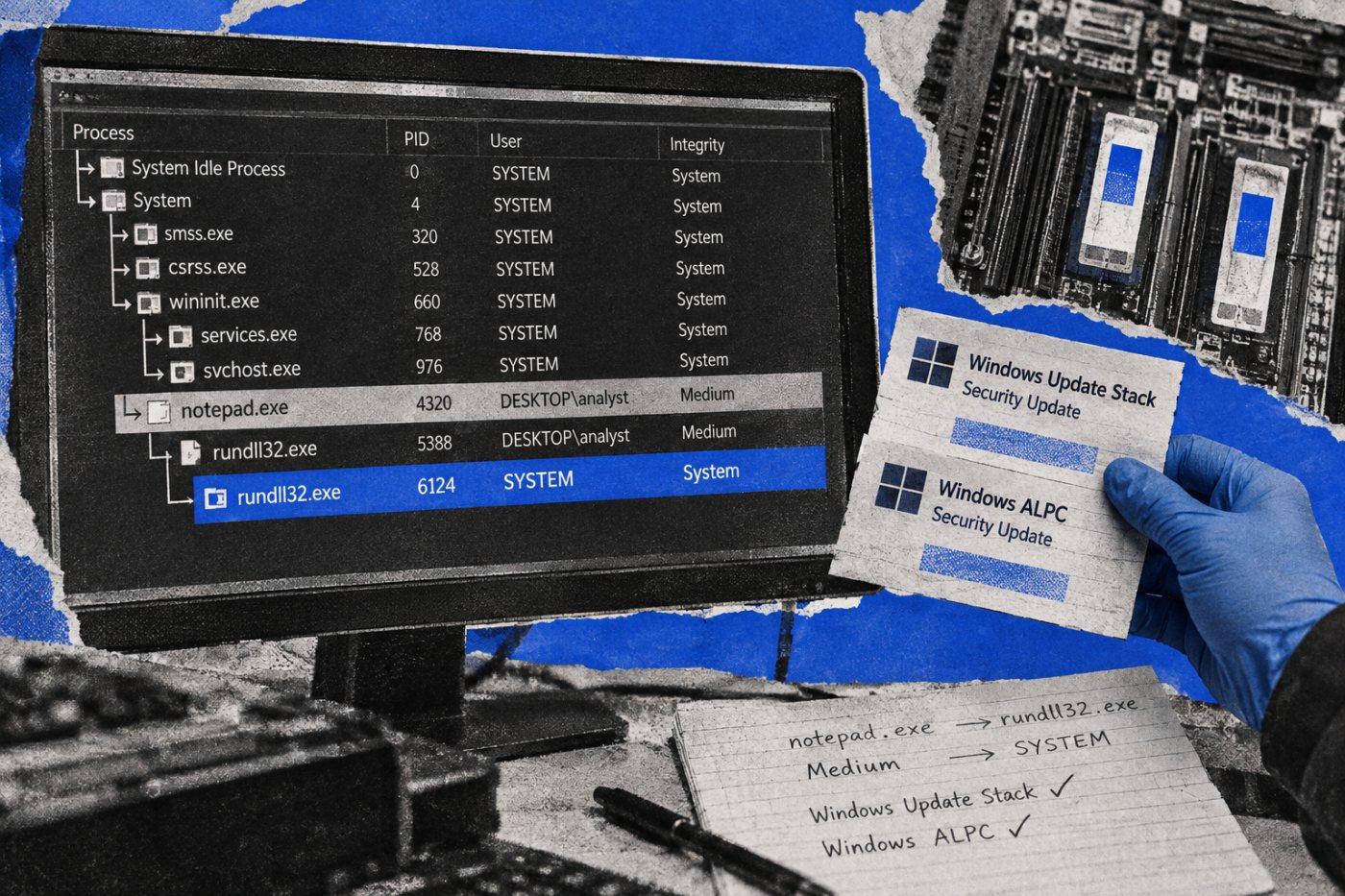两项已遭利用的Windows漏洞可将已有低权限访问提升至SYSTEM权限