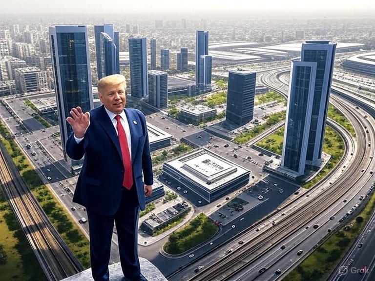 Donald Trump Proposes Tokenizing Gaza with ‘GREAT Trust’ Plan