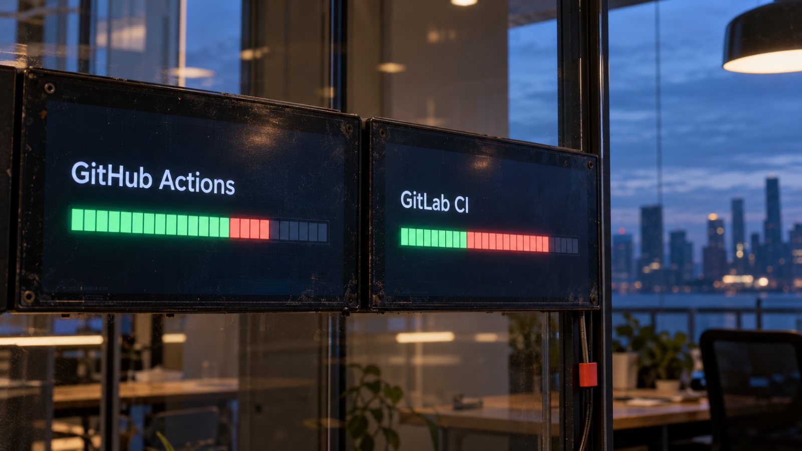 GitHub Actions или GitLab CI: крупный исполнитель сжигает минуты быстрее