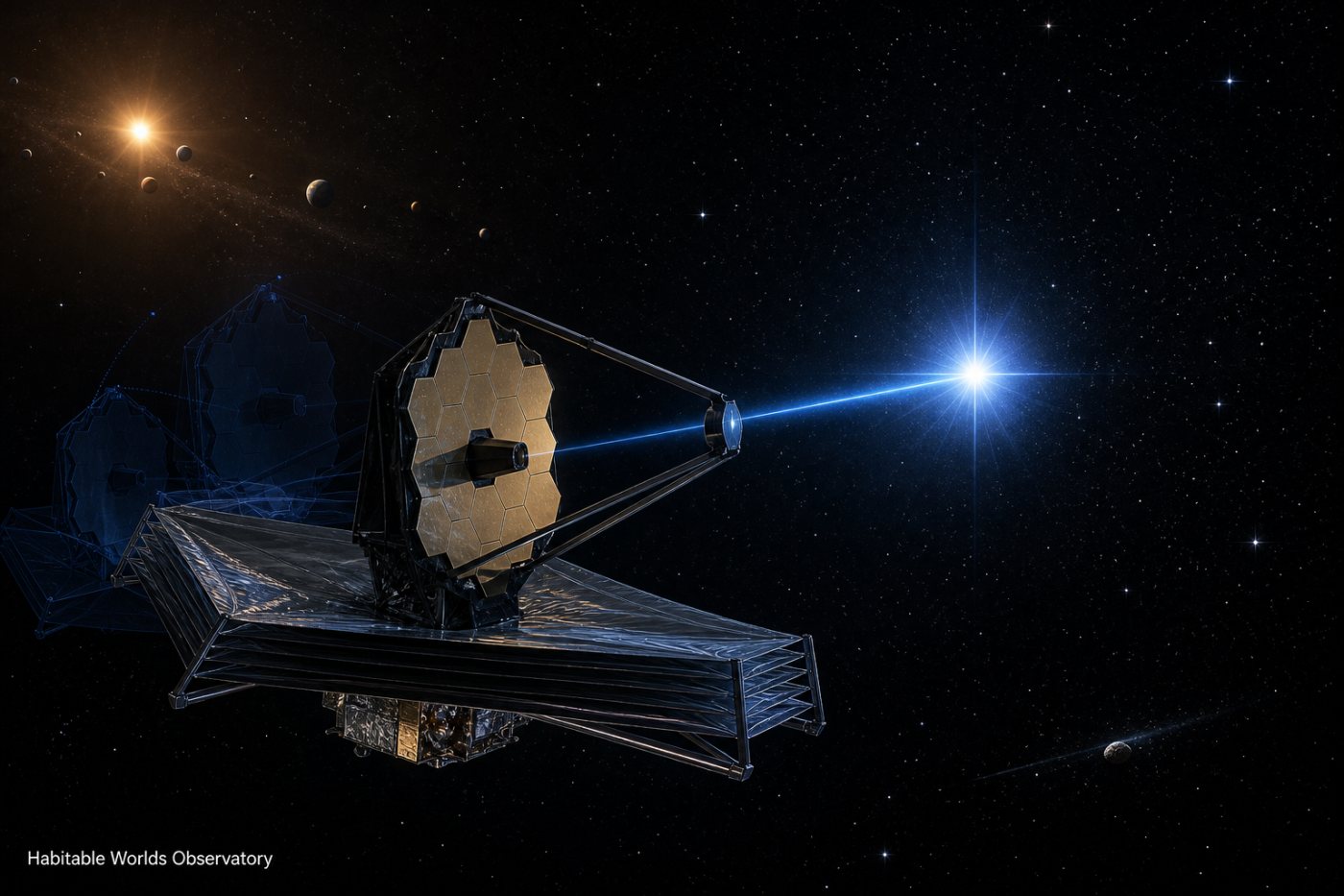 HWO changes from a scheduled observation to a transient and tracks a moving Solar System object, illustrating operational requirements beyond spectroscopy.