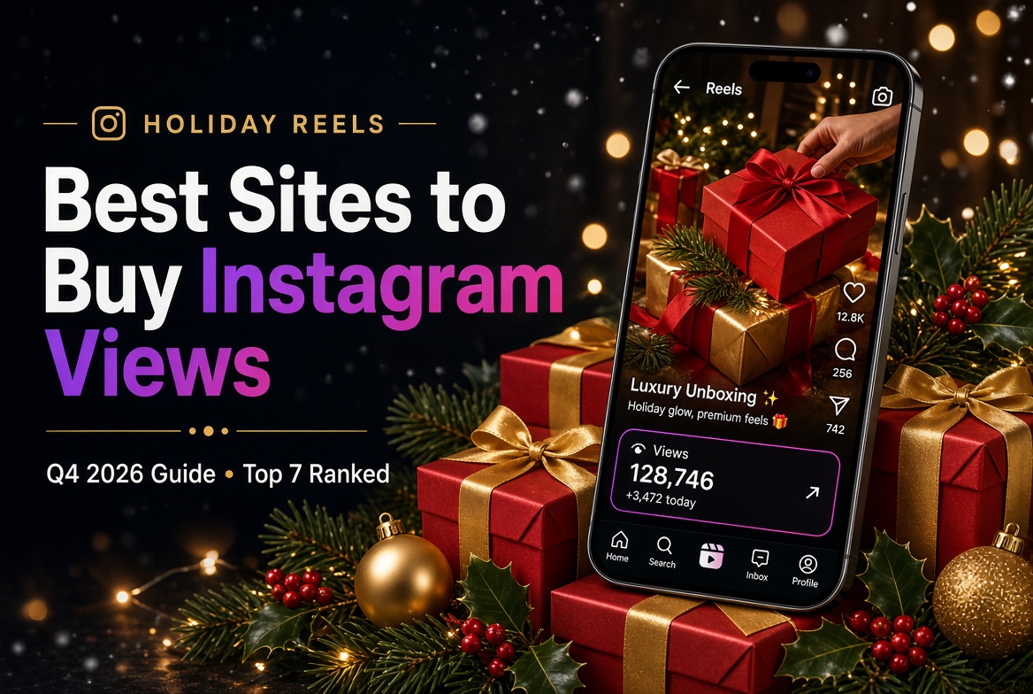 Top 7 Sites to Buy Instagram Views for 2026 Holiday Reels
