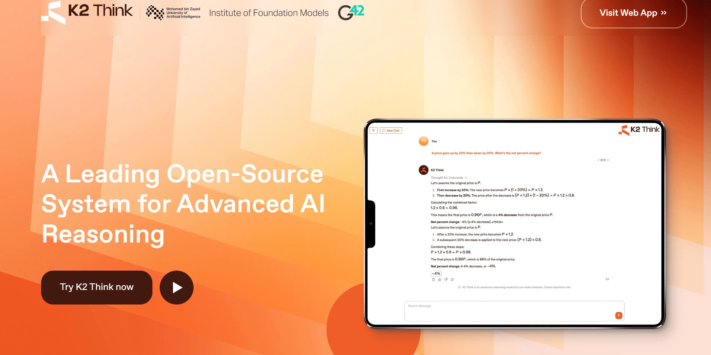 K2 Think: The World's Fastest Open-Source AI Model Redefining Efficient Reasoning