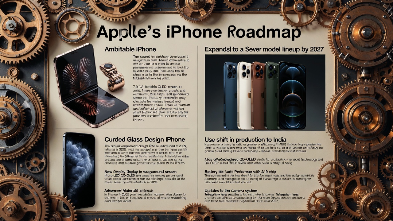Apple's Ambitious iPhone Roadmap: Foldables, Curved Glass, and a Lineup Expansion to Seven Models