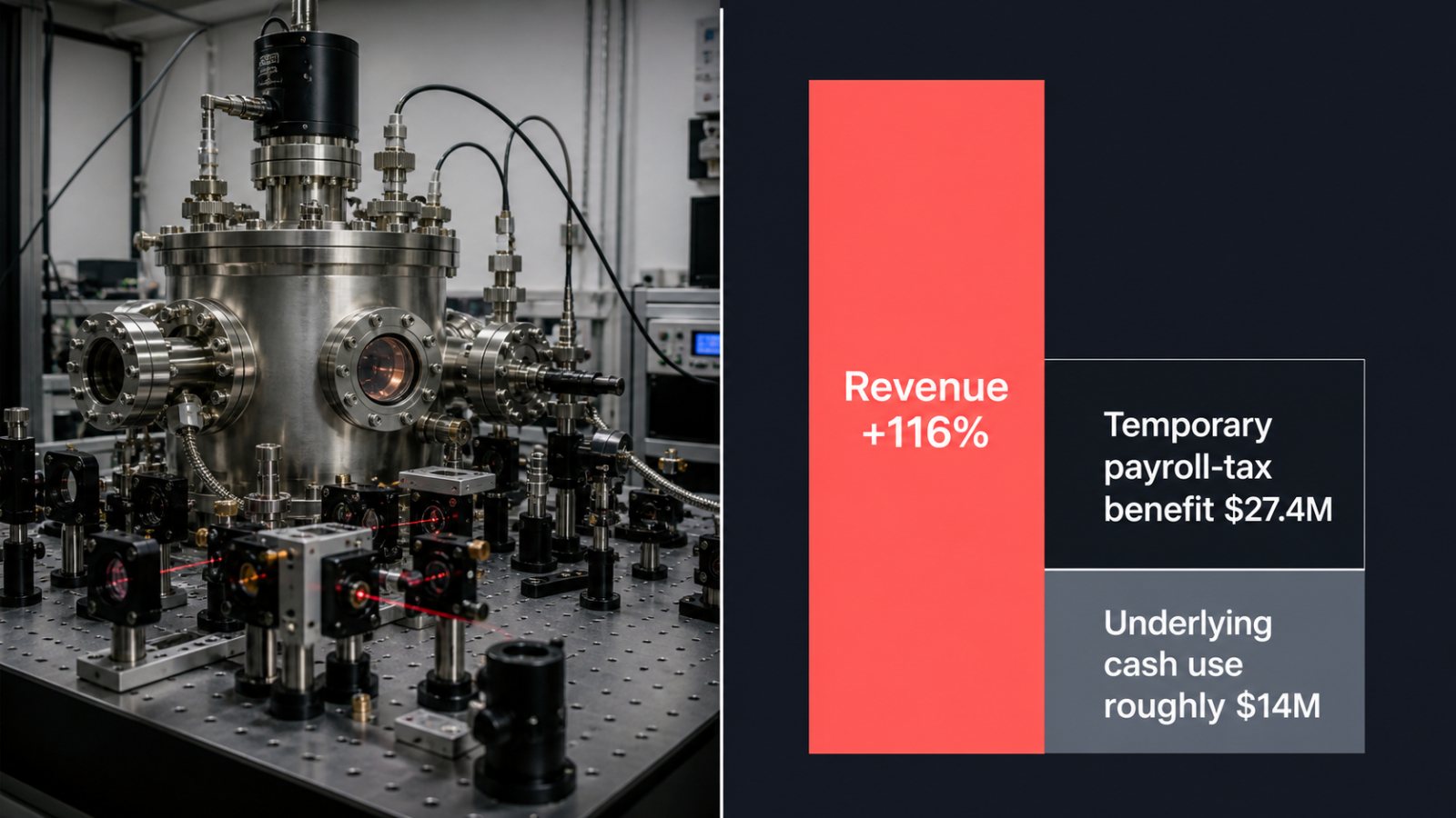 Infleqtion Revenue Rises 116%—Cash Flow Gets a $27.4M Timing Boost