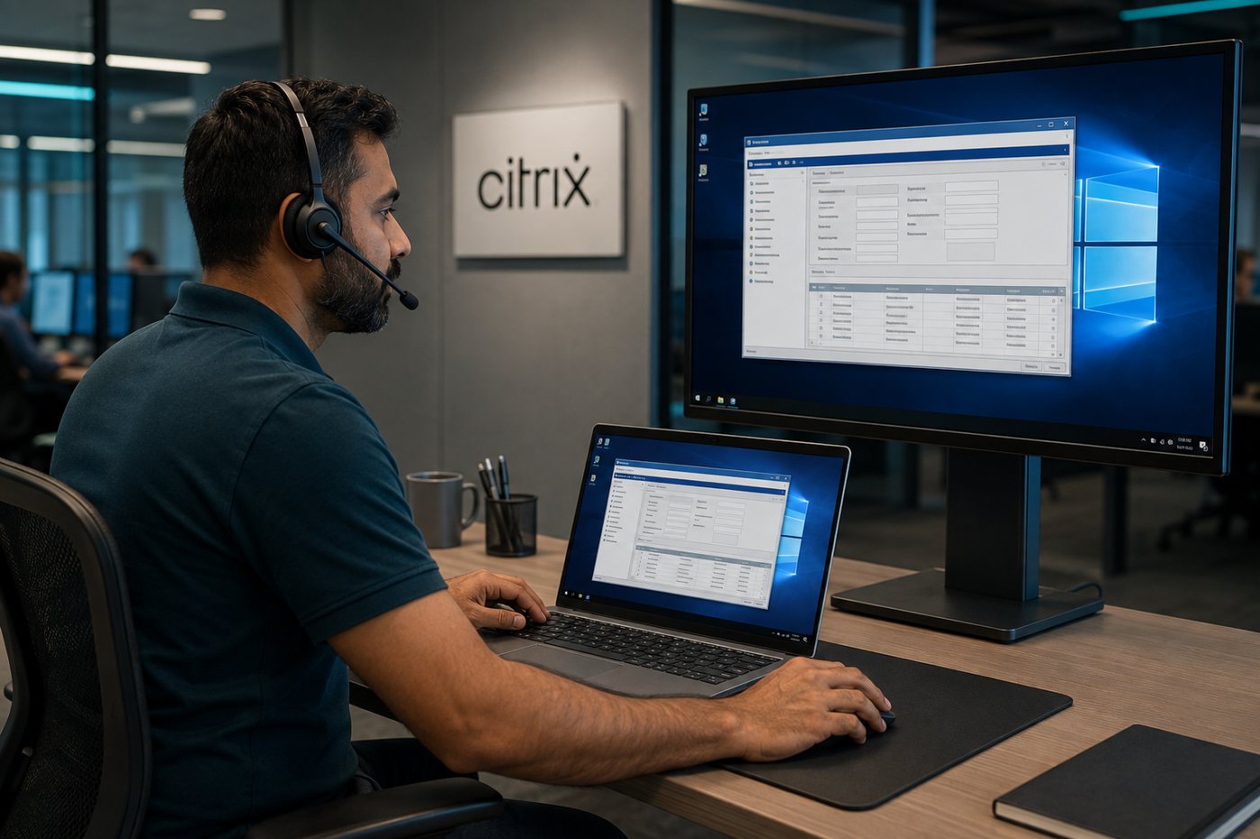 Citrix संक्रमण के दौरान मौजूदा Numecent ग्राहकों के भौतिक और आभासी Windows वातावरण में सेवा जारी रहती है।