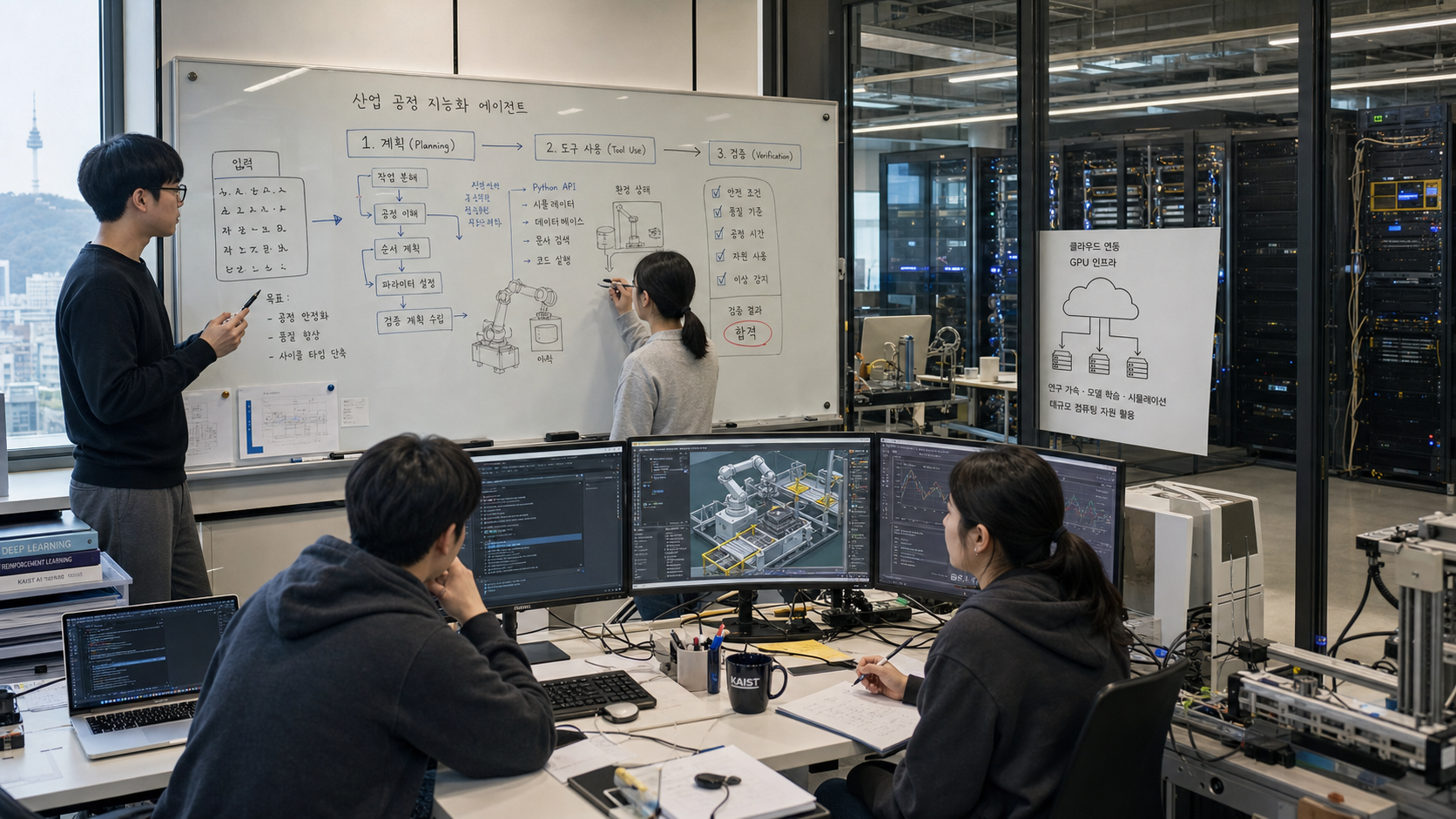 NVIDIA и KAIST открыли в Сеуле лабораторию агентного ИИ на $300 млн