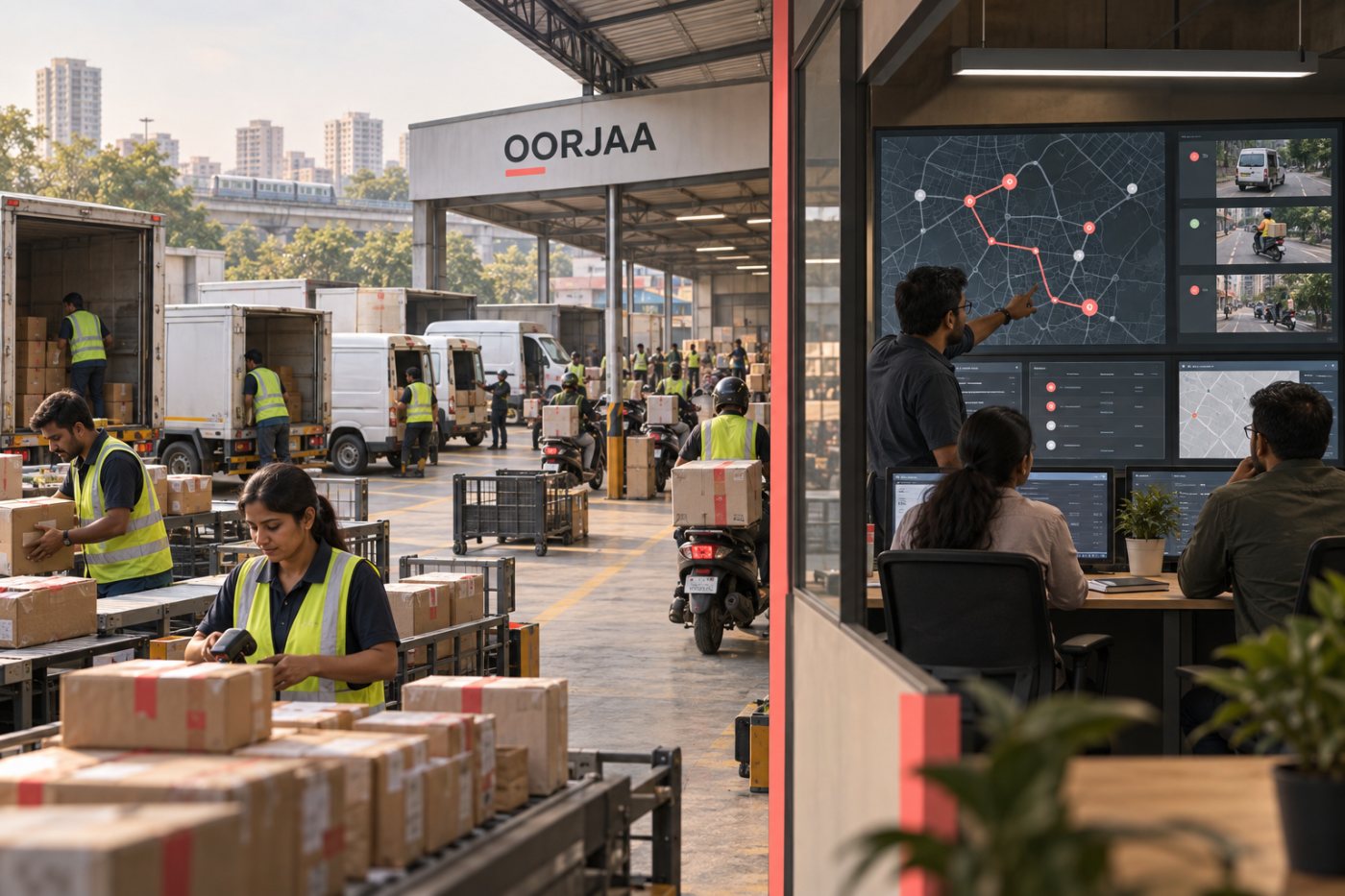 OORJAA زمینی delivery نیٹ ورک اور Datashastra software پر الگ انداز میں سرمایہ لگا رہا ہے