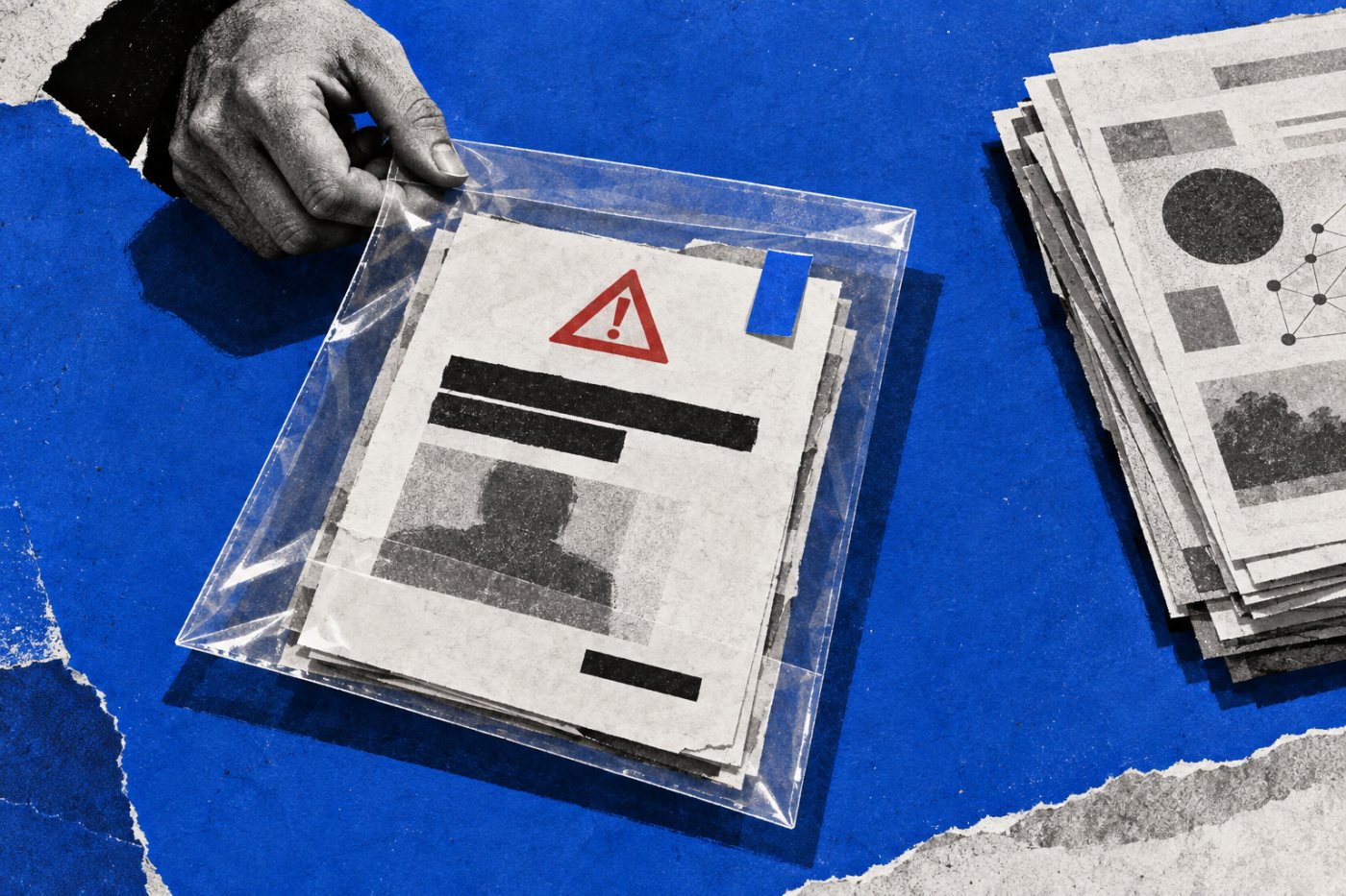 Eine Sicherheitsprüfung verarbeitet nur notwendige Falldaten und hält sie vom allgemeinen Modelltraining getrennt.