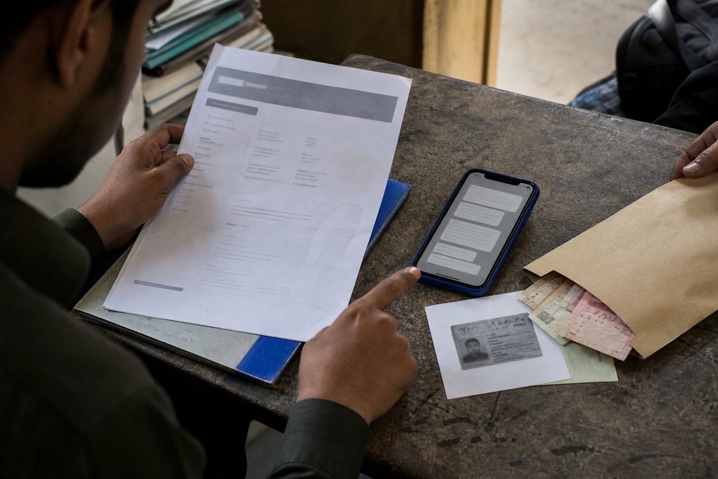حقیقی کمپنی کی غیر فعال vacancy اور رقم یا شناخت مانگنے والے scam کے درمیان فرق