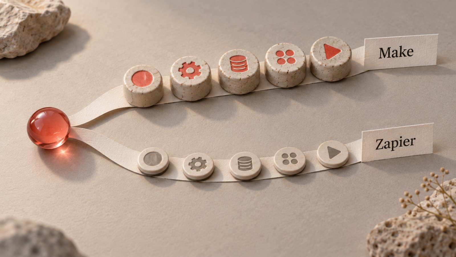 Make sau Zapier: cinci pași pot mări factura de până la nouă ori