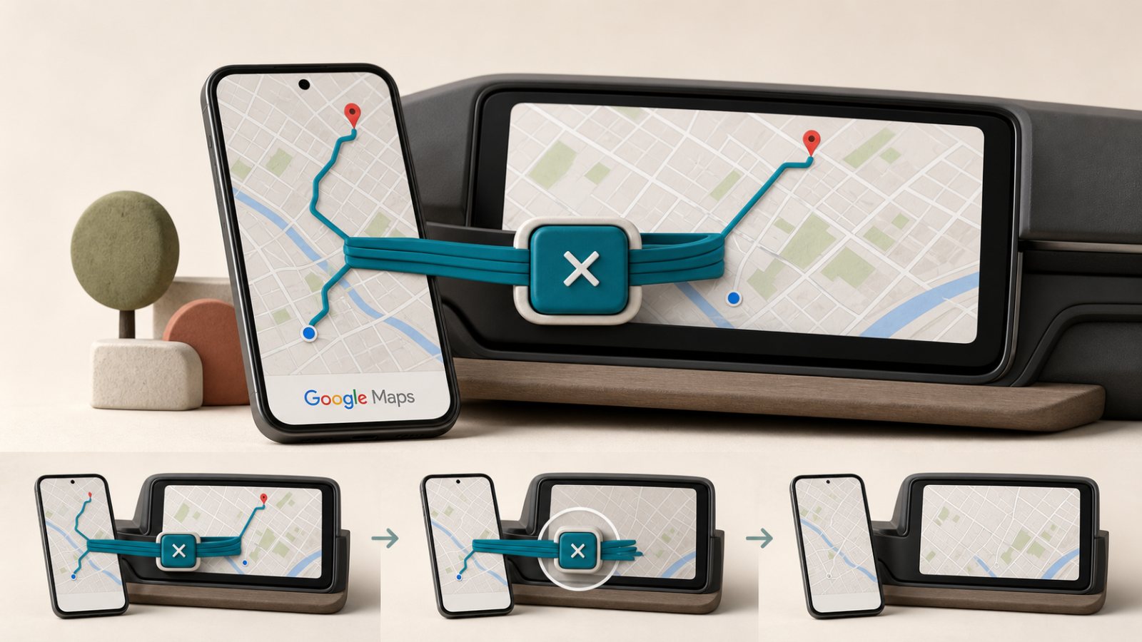 How to Stop Google Maps Navigation on Android, iPhone and CarPlay