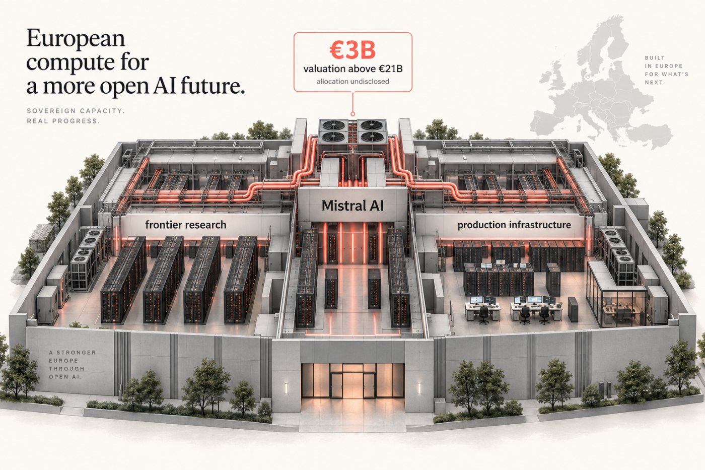 Mistral AI expands European compute capacity for model research and production infrastructure