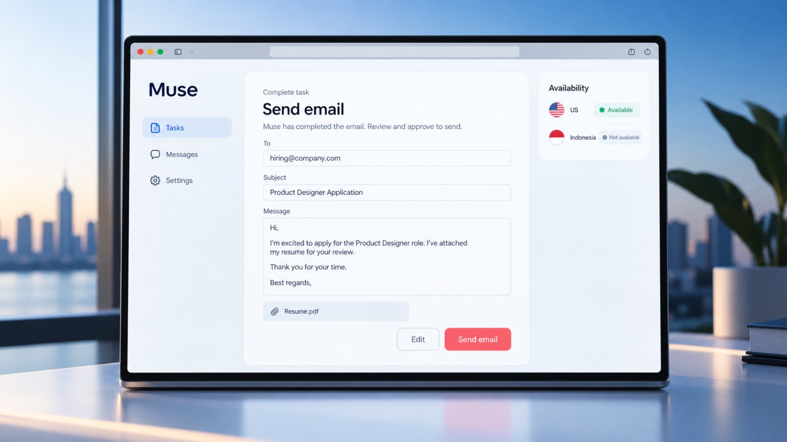 Muse dapat bertindak sendiri—aksesnya baru tersedia di AS
