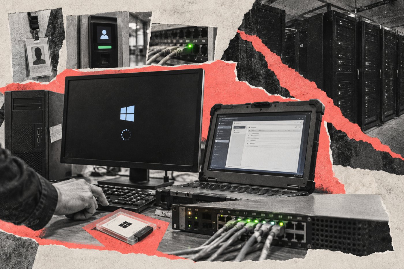 حلقة اختبار ممثلة تتحقق من الإقلاع والمصادقة والتطبيقات قبل توسيع نشر تحديثات Microsoft