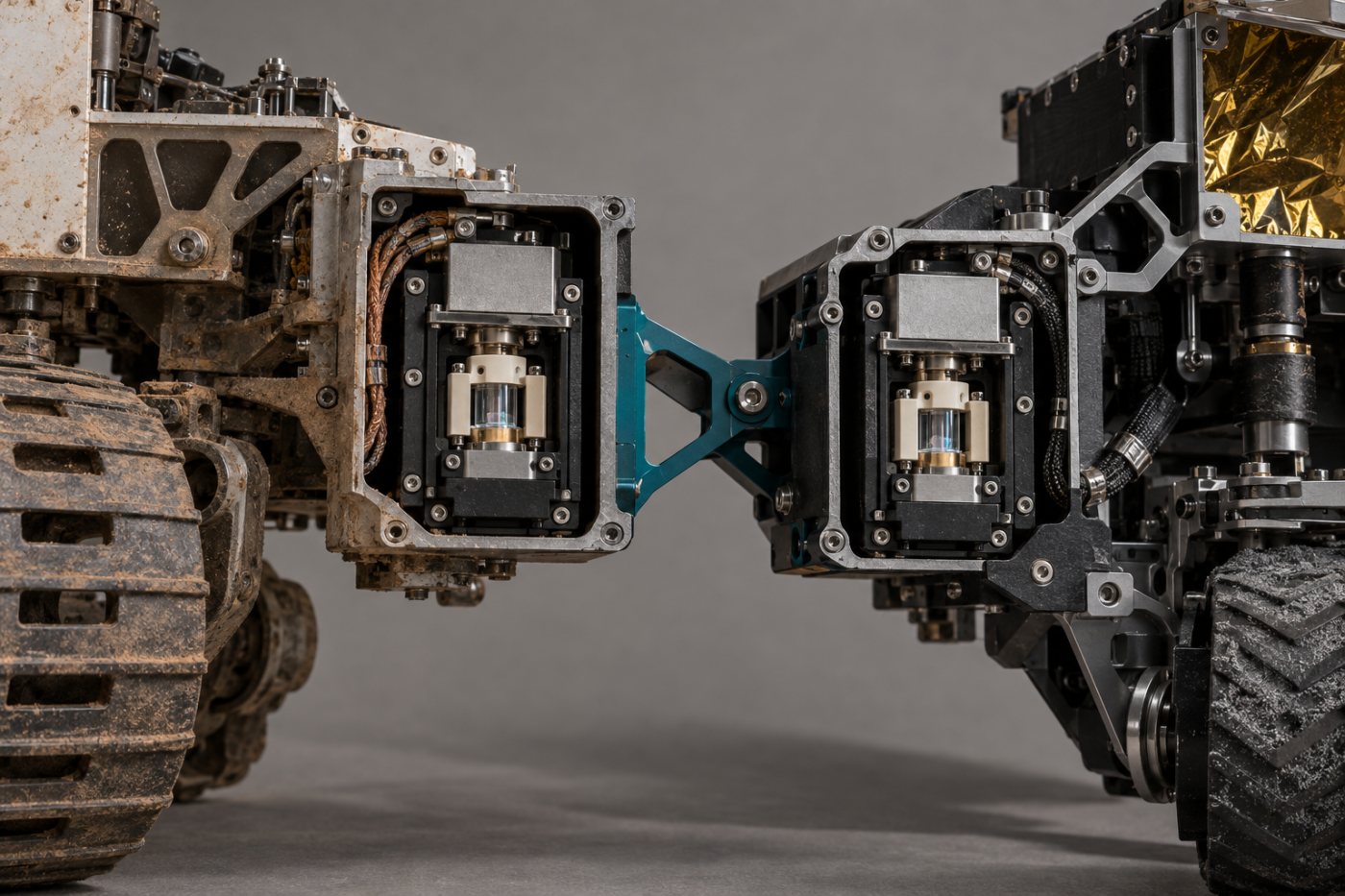 Ein baugleiches Lasermodul verbindet die ExoMars-Entwicklung mit dem Raman-Instrument des MMX-Rovers Idefix.
