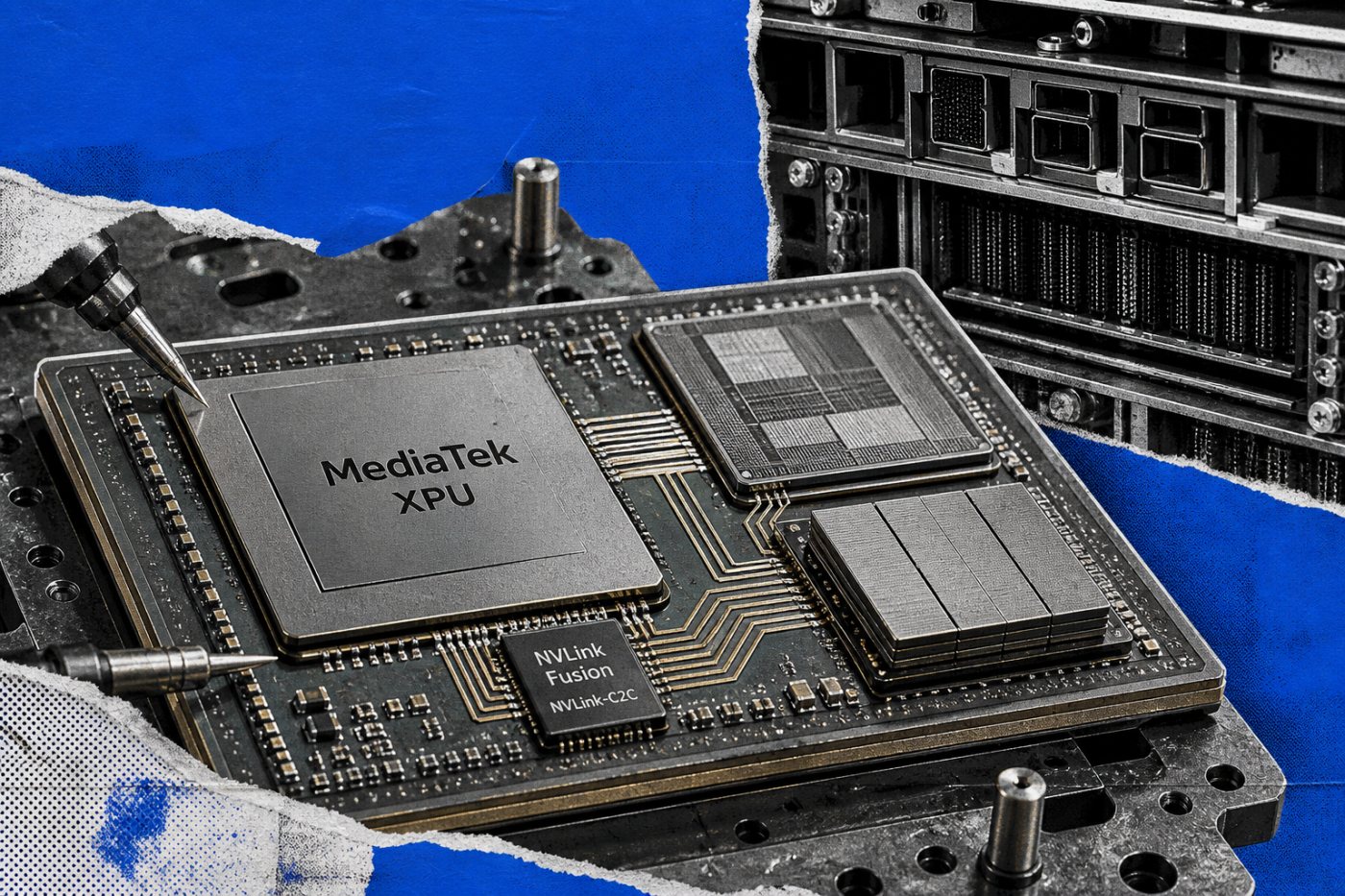 MediaTekのカスタムXPUをNVLink Fusionでラック規模AI基盤へ接続する検証工程