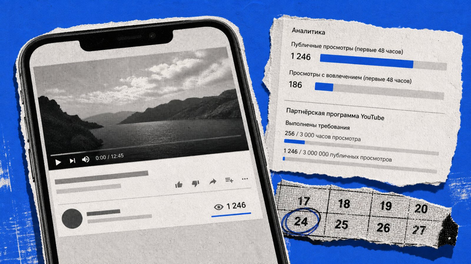 Просмотры YouTube растут с первого кадра — доход считают по-старому