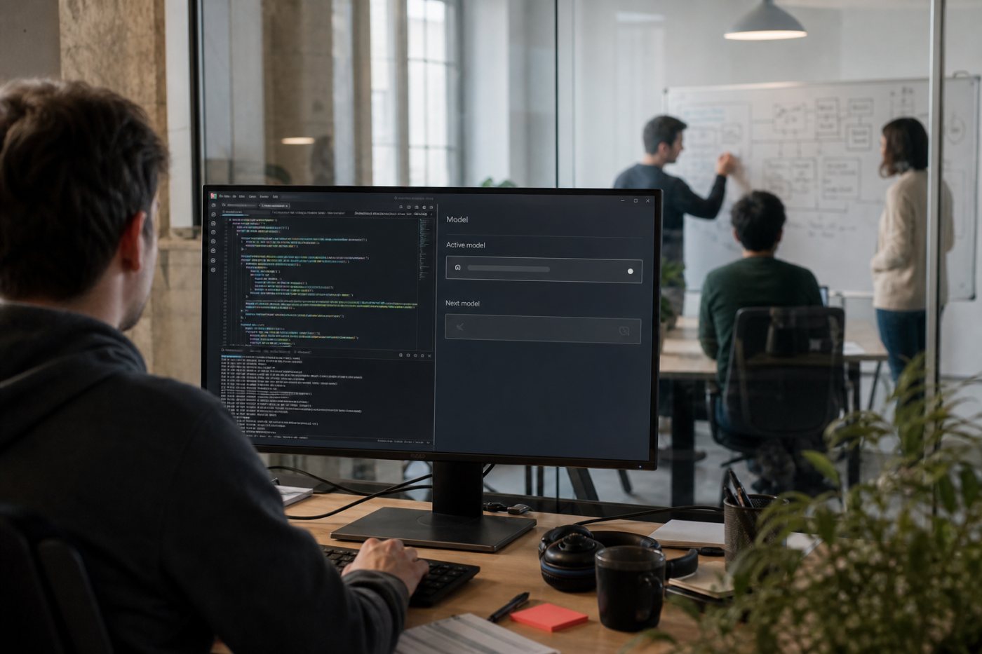 Ein Cursor-Workflow unterscheidet zwischen derzeit genutzten OpenAI-Modellen und künftig nicht mehr gelieferten Modellen.