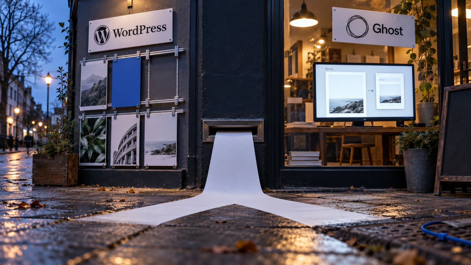 WordPress или Ghost: плагины обменивают на скорость и готовую рассылку