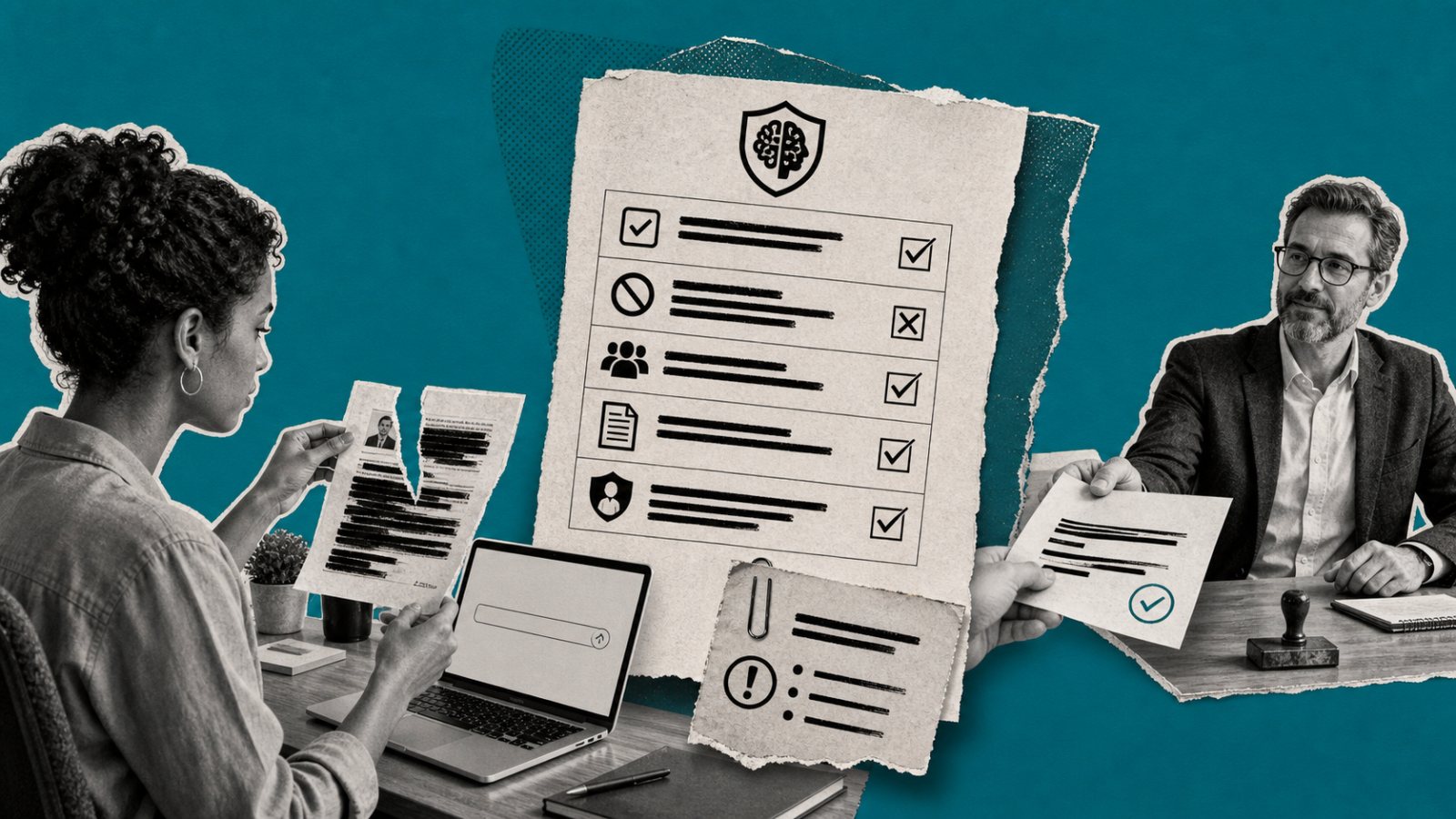 Política de IA no trabalho: o documento mínimo para proteger dados e decisões