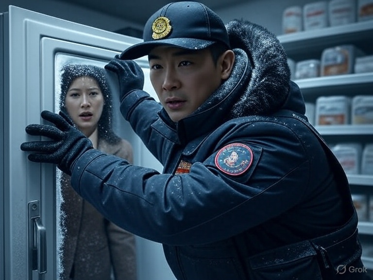 Chinese Courier Saves Woman Trapped in -20°C Freezer, Rewarded with Company Share