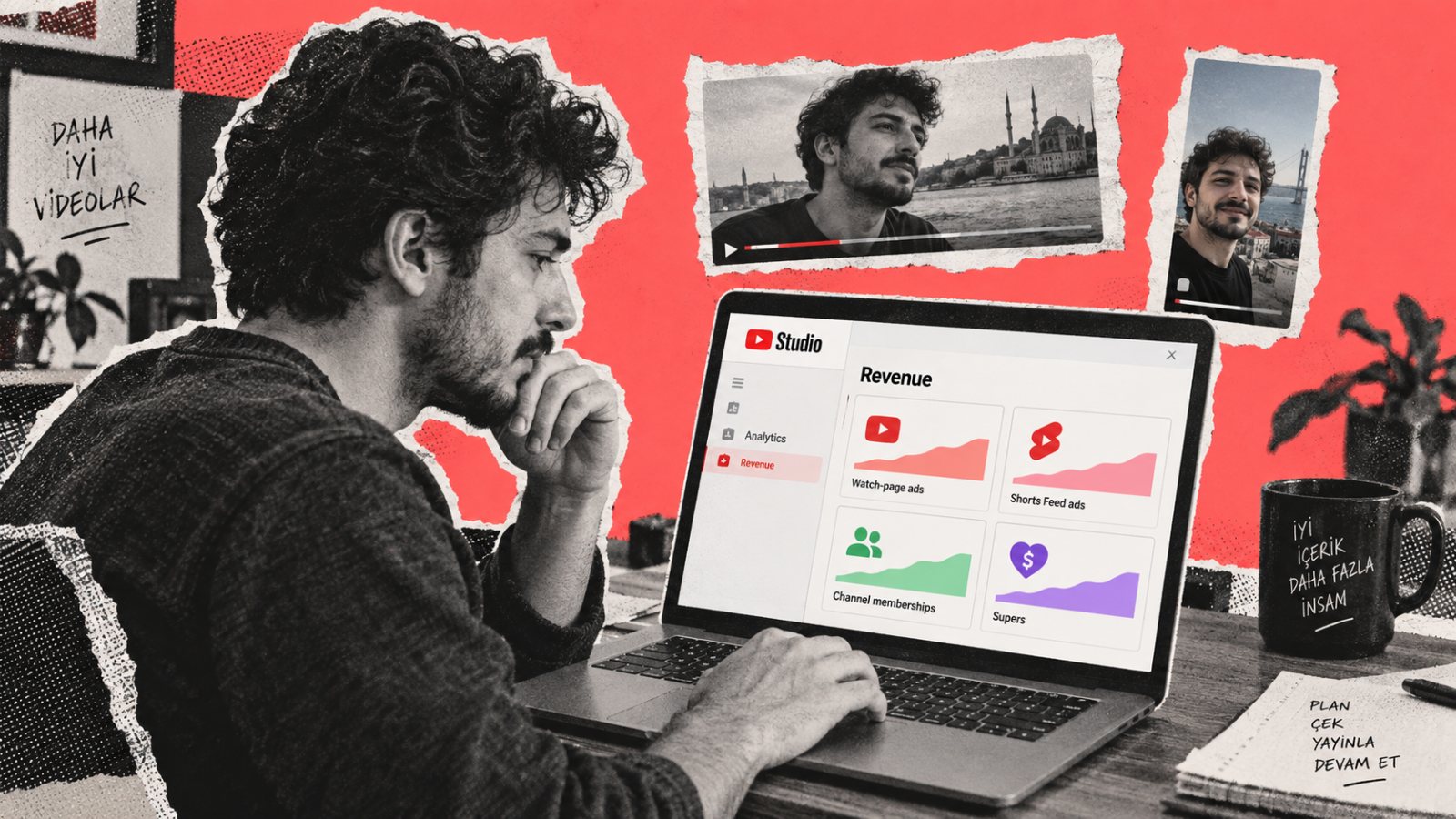 YouTube gelir payı tek oran değil: Yüzde 55, 45 ve 70 neye uygulanıyor?