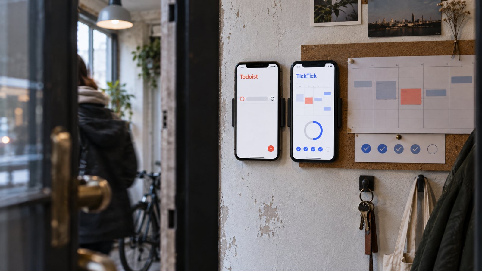 Todoist ці TickTick: хуткі ўвод сутыкаецца з календаром і звычкамі
