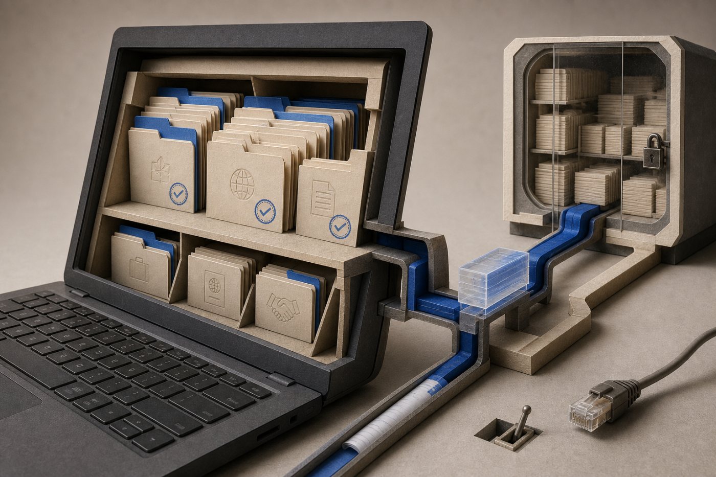 Сравнение автономного доступа и статуса синхронизации файлов в Google Drive и OneDrive