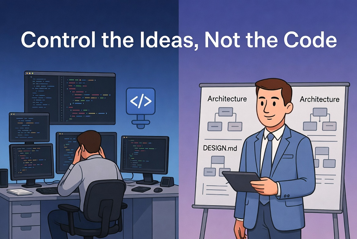 Control the Ideas, Not the Code
