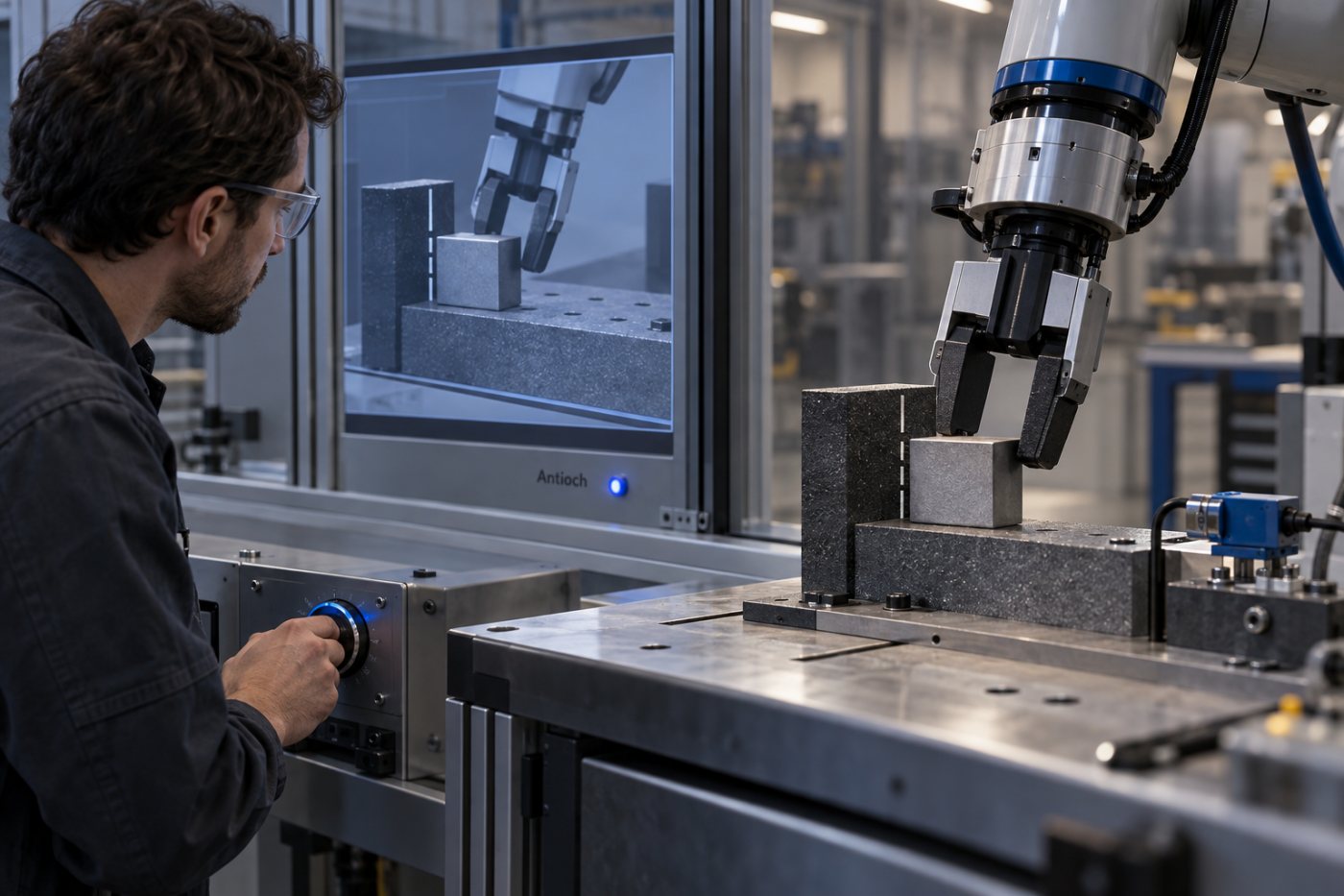 Un écart entre un essai robotique simulé et son résultat physique déclenche une nouvelle calibration.