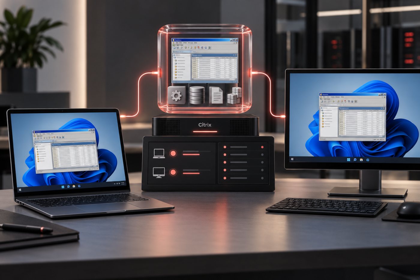 Cloudpaging mengemas aplikasi Windows dalam kontainer, sementara Cloudpager menugaskannya ke endpoint fisik dan virtual.