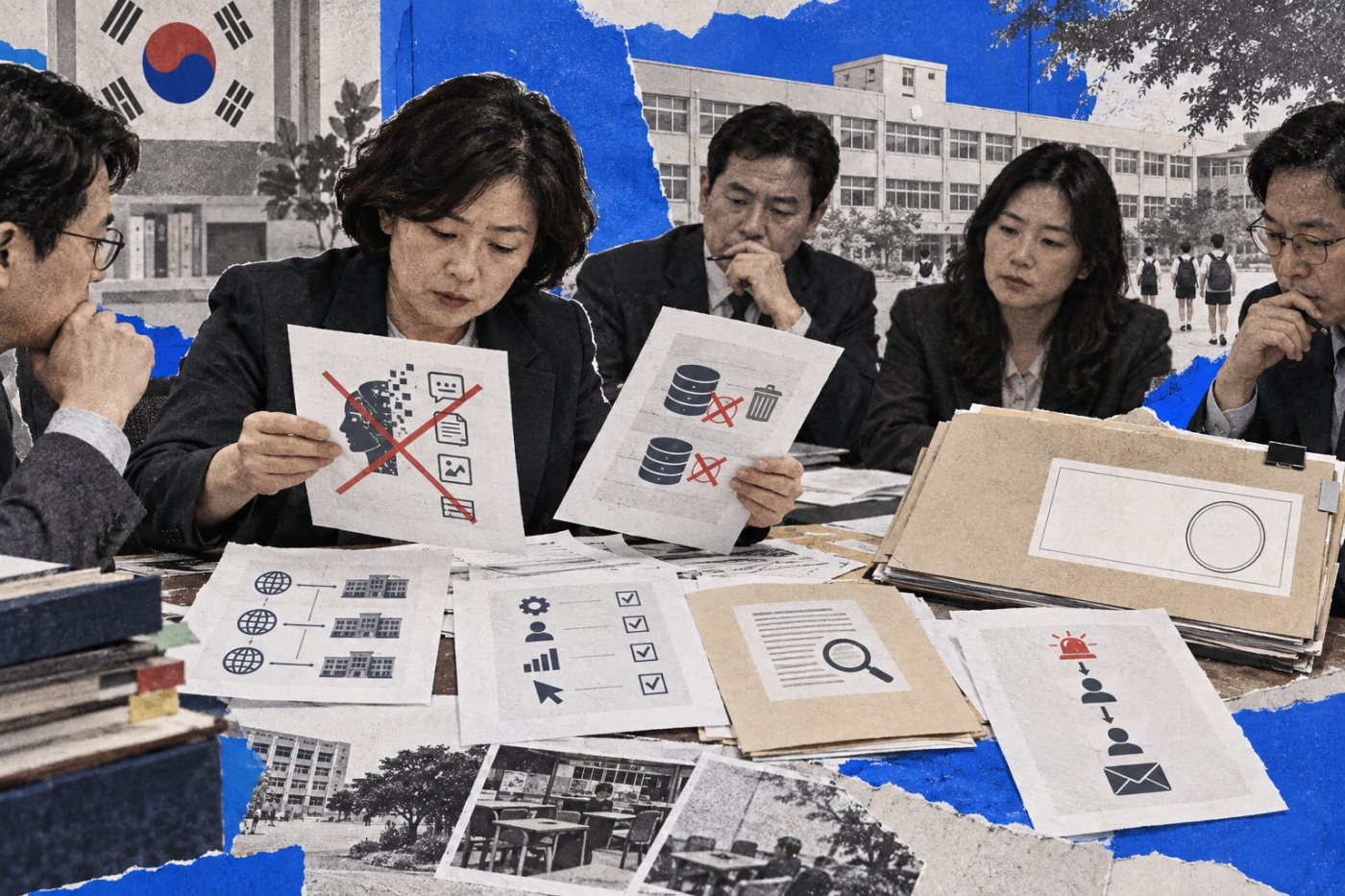 한국 교육기관 조달위원회가 학교 AI 계약 전 데이터 학습 금지와 삭제·감독·침해 대응 조건을 확인한다.