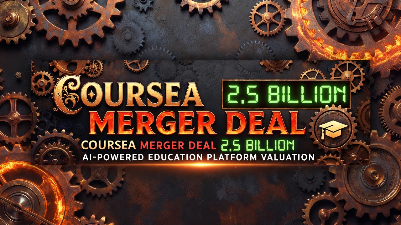 Coursera and Udemy Merge: A $2.5 Billion Bet on AI-Powered Lifelong Learning