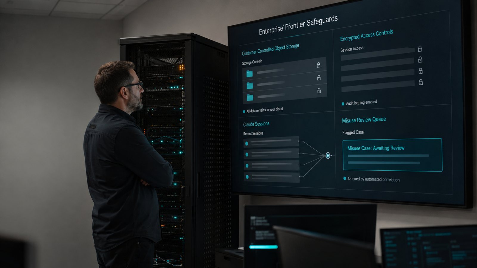 Claude überwacht Missbrauch in der Kunden-Cloud – Datenhoheit hat Grenzen
