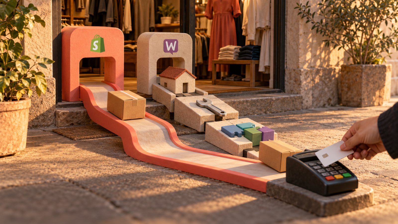 Shopify apo WooCommerce: platforma falas mund të ketë koston më të paqartë