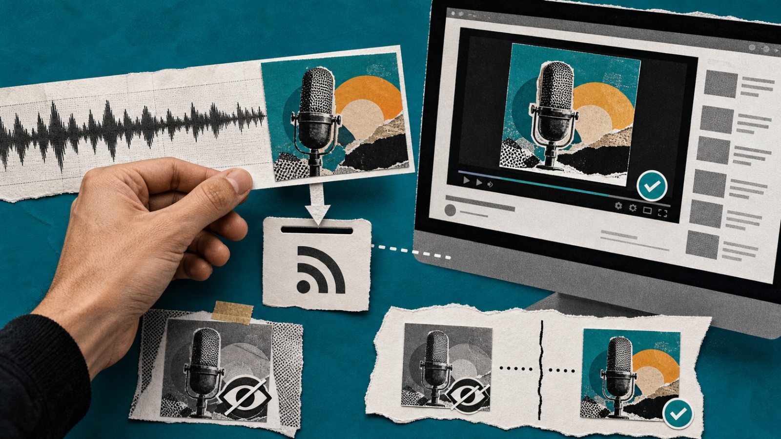 Podcast RSS sur YouTube : l’audio corrigé ne se remplace pas