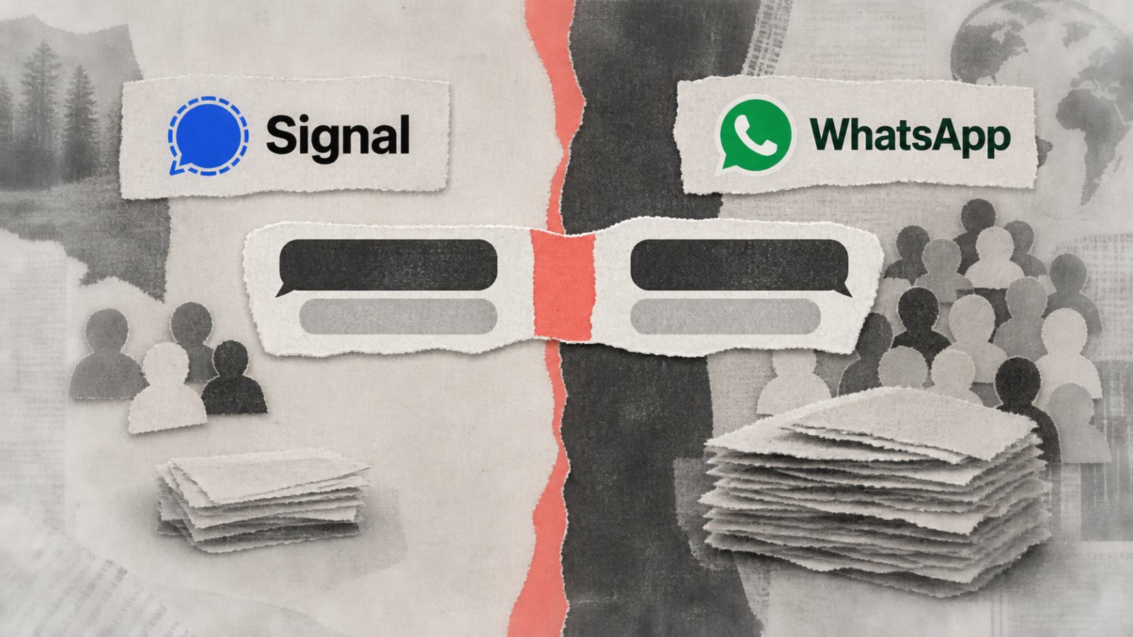 Signal o WhatsApp: el cifrado coincide, los metadatos y el modelo no
